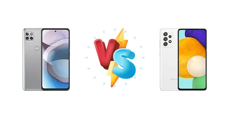 Motorola One 5G Ace vs Samsung Galaxy A52 5G