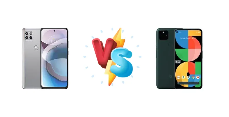 Motorola One 5G Ace vs Google Pixel 5a 5G