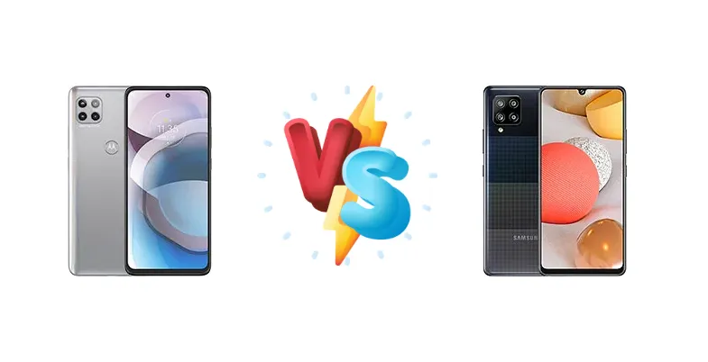 Motorola One 5G Ace vs Samsung Galaxy A42 5G