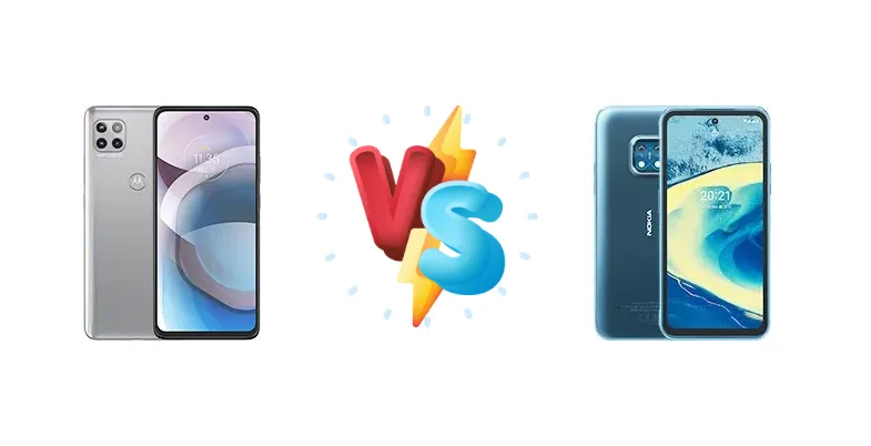 Motorola One 5G Ace vs Nokia XR20