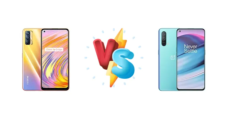 Realme V15 5G vs OnePlus Nord CE 5G