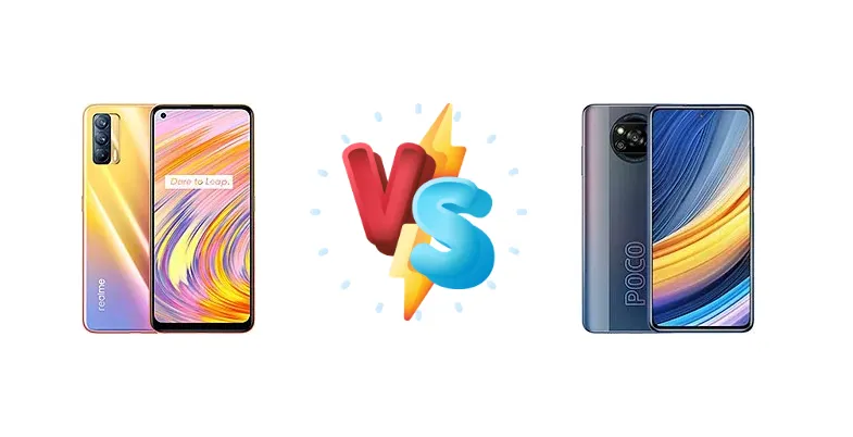 Realme V15 5G vs Xiaomi Poco X3 Pro