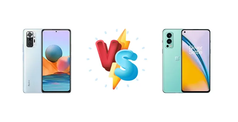 Xiaomi Redmi Note 10 Pro vs OnePlus Nord 2 5G