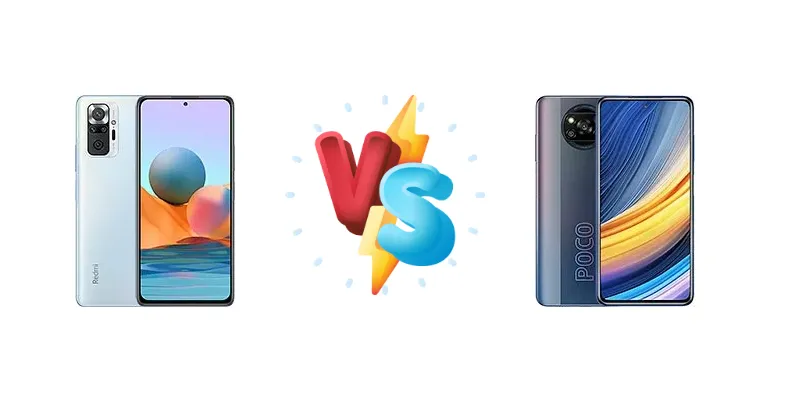Xiaomi Redmi Note 10 Pro vs Xiaomi Poco X3 Pro