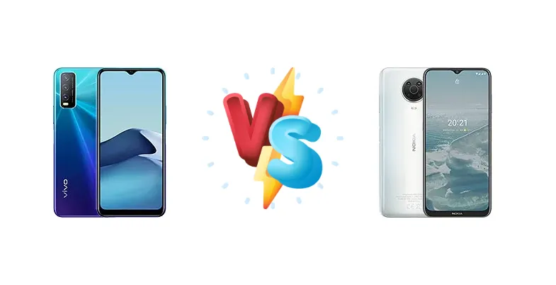 vivo Y20 2021 vs Nokia G20