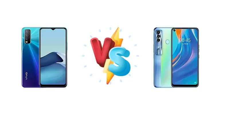 vivo Y20 2021 vs Tecno Spark 7 Pro