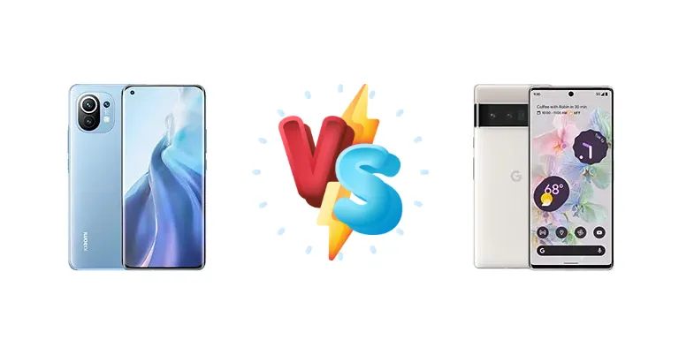 Xiaomi Mi 11 vs Google Pixel 6 Pro