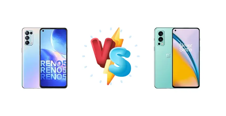 Oppo Reno5 4G vs OnePlus Nord 2 5G