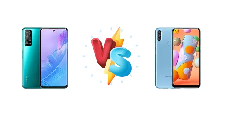 Huawei Enjoy 20 SE vs Samsung Galaxy A11