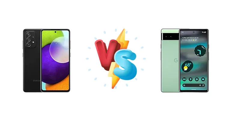 Samsung Galaxy A52 vs Google Pixel 6a