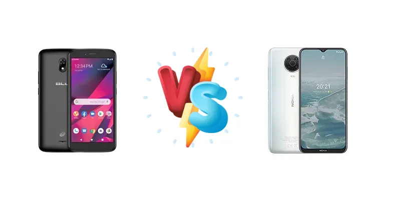 BLU View Mega vs Nokia G20