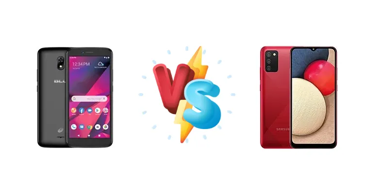 BLU View Mega vs Samsung Galaxy A02s