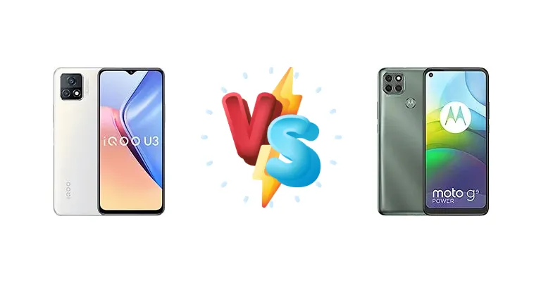 vivo iQOO U3 vs Motorola Moto G9 Power