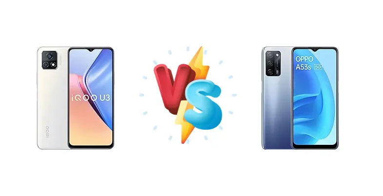 vivo iQOO U3 vs Oppo A53s 5G