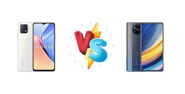 vivo iQOO U3 vs Xiaomi Poco X3 Pro
