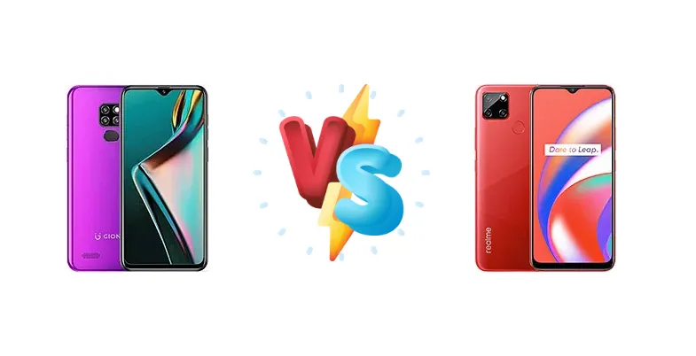 Gionee P12 vs Realme C12