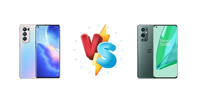 Oppo Reno5 Pro+ 5G vs OnePlus 9 Pro