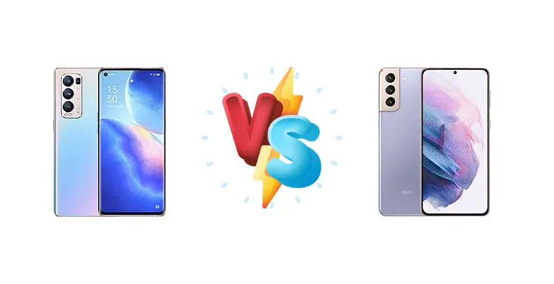 Oppo Reno5 Pro+ 5G vs Samsung Galaxy S21+ 5G