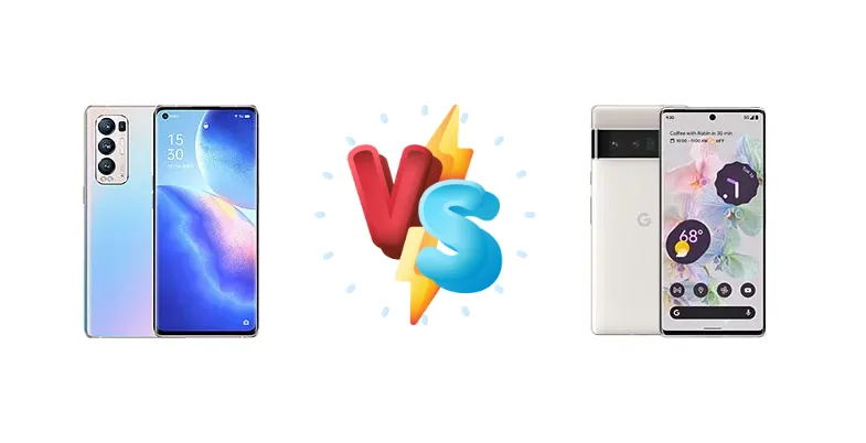 Oppo Reno5 Pro+ 5G vs Google Pixel 6 Pro