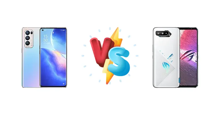 Oppo Reno5 Pro+ 5G vs Asus ROG Phone 5s