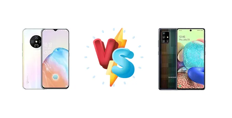 Gionee K30 Pro vs Samsung Galaxy A71 5G UW