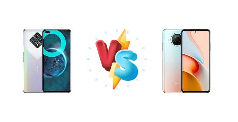 Infinix Zero 8i vs Xiaomi Redmi Note 9 Pro 5G