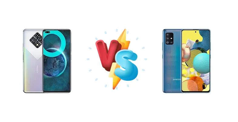 Infinix Zero 8i vs Samsung Galaxy A51 5G UW