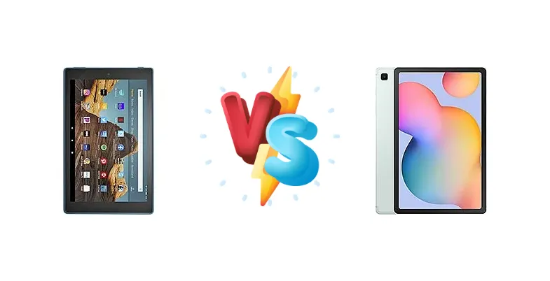 Amazon Fire HD 10 (2019) vs Samsung Galaxy Tab S6 Lite (2024)