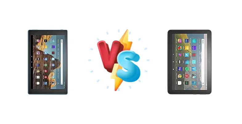 Amazon Fire HD 10 (2019) vs Amazon Fire HD 8 Plus (2020)
