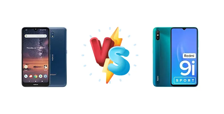 Nokia 3 V vs Xiaomi Redmi 9i Sport