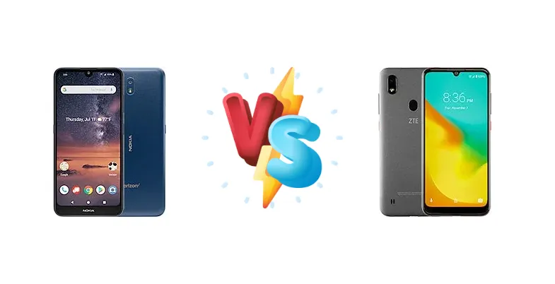 Nokia 3 V vs ZTE Blade A7 Prime