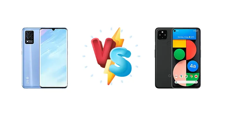 ZTE Blade 20 Pro 5G vs Google Pixel 4a 5G