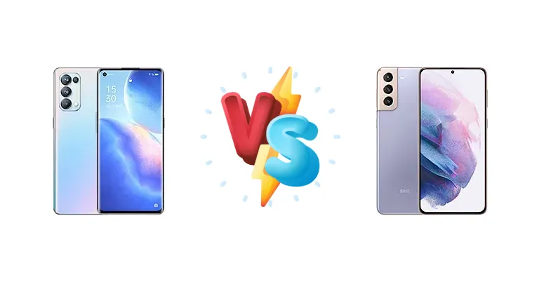 Oppo Reno5 Pro 5G vs Samsung Galaxy S21+ 5G