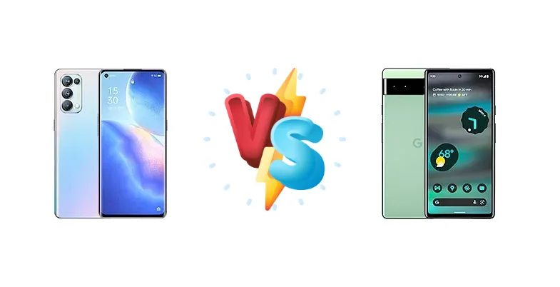 Oppo Reno5 Pro 5G vs Google Pixel 6a