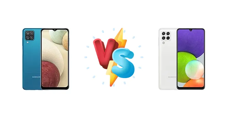 Samsung Galaxy A12 vs Samsung Galaxy A22