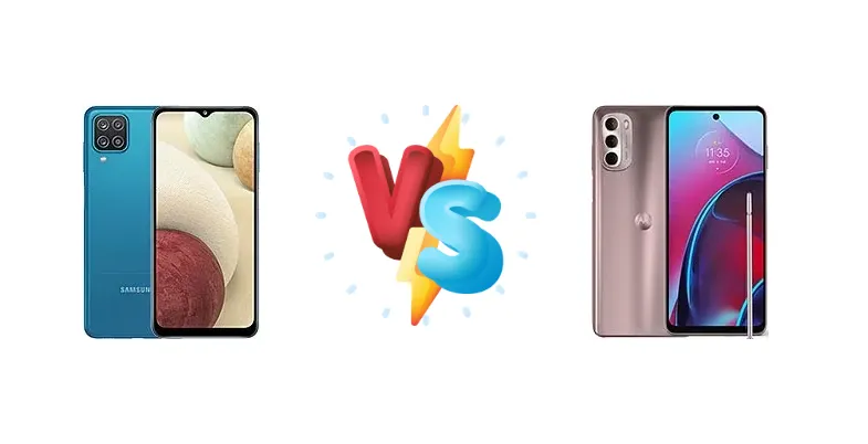 Samsung Galaxy A12 vs Motorola Moto G Stylus (2022)