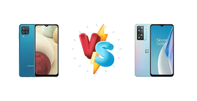 Samsung Galaxy A12 vs OnePlus Nord N20 SE