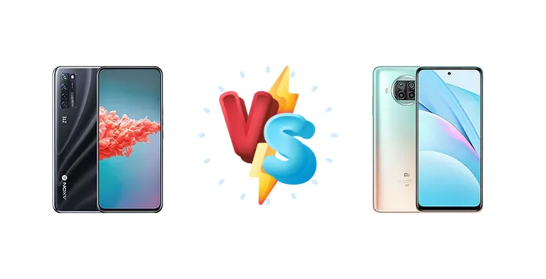 ZTE Axon 20 4G vs Xiaomi Mi 10T Lite 5G