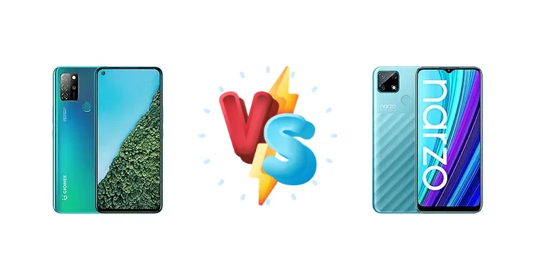 Gionee M12 vs Realme Narzo 30A