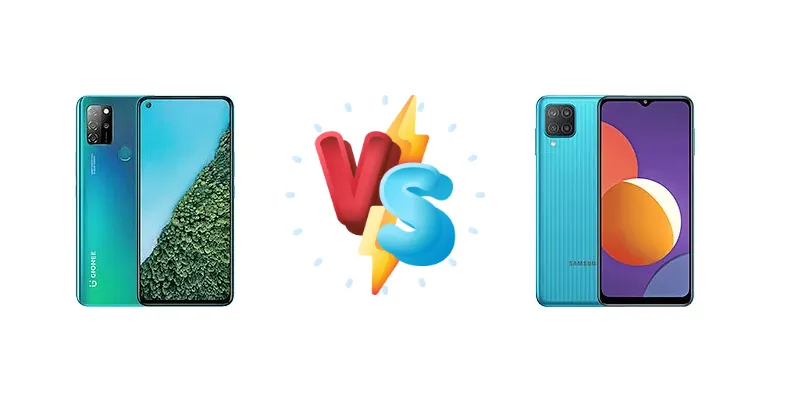 Gionee M12 vs Samsung Galaxy M12