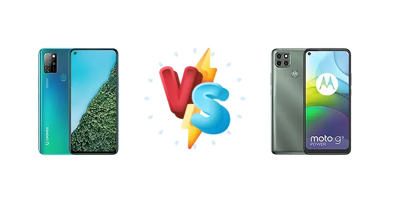 Gionee M12 vs Motorola Moto G9 Power