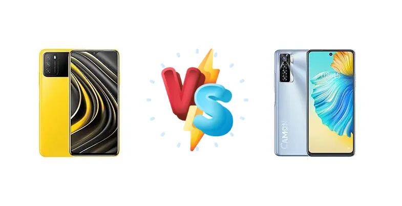 Xiaomi Poco M3 vs Tecno Camon 17 Pro