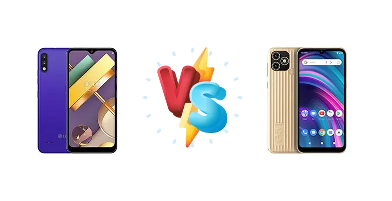 LG K22 vs BLU G51