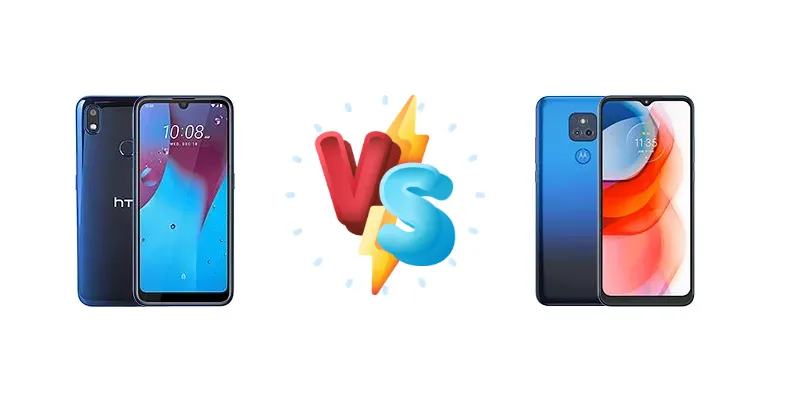 HTC Wildfire E1 plus vs Motorola Moto G Play (2021)