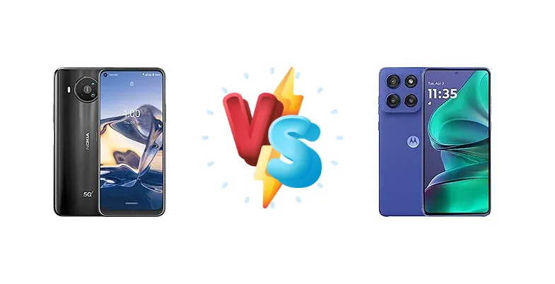 Nokia 8 V 5G UW vs Motorola Moto G Stylus 5G (2025)
