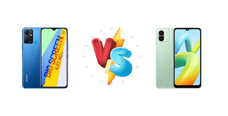 Infinix Smart 6 Plus (India) vs Xiaomi Redmi A1+