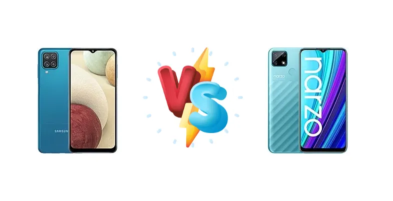 Samsung Galaxy M12 (India) vs Realme Narzo 30A