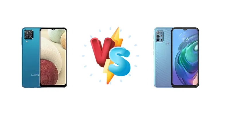 Samsung Galaxy M12 (India) vs Motorola Moto G10 Power