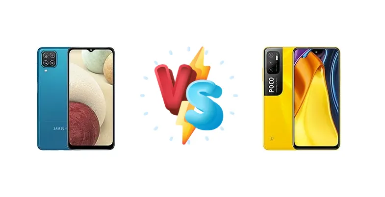 Samsung Galaxy M12 (India) vs Xiaomi Poco M3 Pro 5G