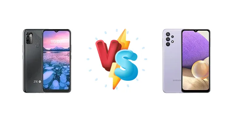 ZTE Blade 20 5G vs Samsung Galaxy A32 5G